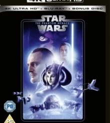 Flash Sale 👏 Star Wars: Episode I - The Phantom Menace (Blu-ray 4K Ultra HD + Blu-ray) Hugh Quarshie, Oliver Ford Davies ✨