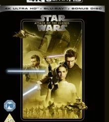 Cheap ✔️ Star Wars: Episode II - Attack of the Clones (Blu-ray 4K Ultra HD + Blu-ray) Ewan McGregor, Pernilla August 🔔